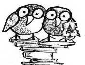 Bücherei-Logo (Eule)